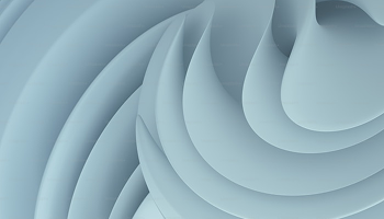 Abstract red and blue shapes